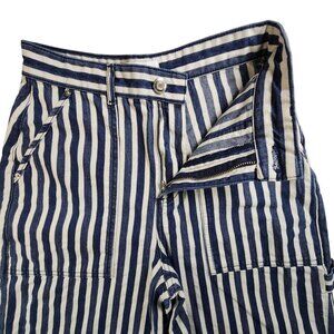 Aligne Womens Wolf Blue Stripe Cotton Pants W26